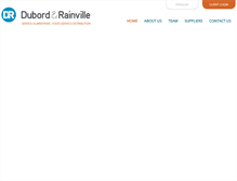 Tablet Screenshot of dubord.ca